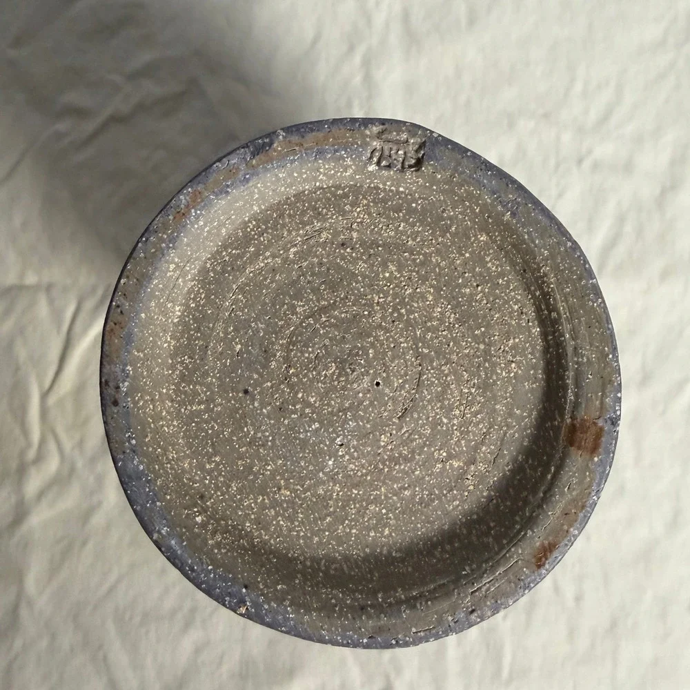 Handmade stoneware vase